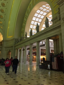 Interior of Washington DC Union Station