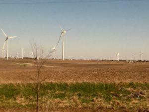 Central Illinois wind farm
