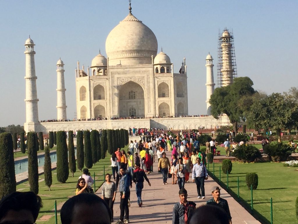 Visiting the Taj Mahal in Agra, India