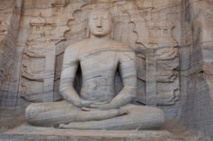 Gal Vihara Buddha statue