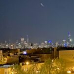 Chicago skyline at night